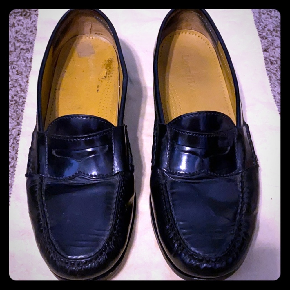 Cole Hann slip on leather